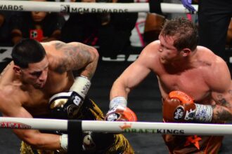 Saul "canelo" Alvarez Dominates Edgar Berlanga In Las Vegas With