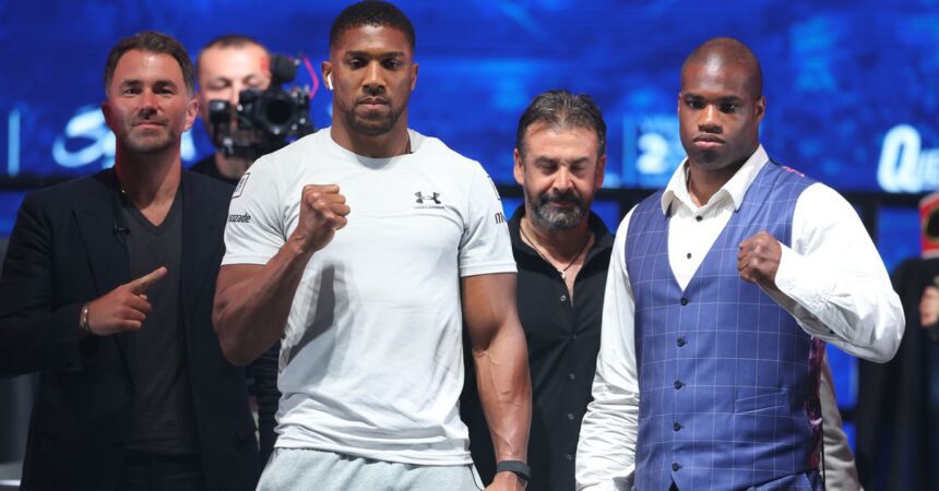 The Complete Fight Card For Anthony Joshua Vs. Daniel Dubois