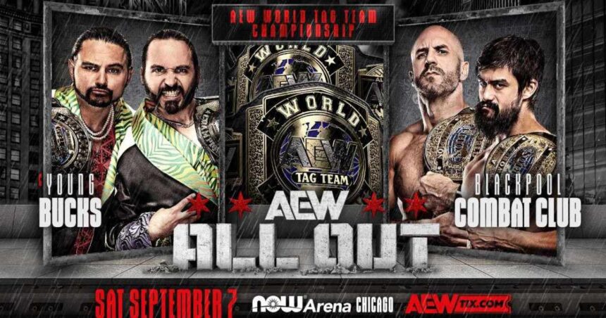 The Outcome Of Aew All Out Match Between Young Bucks