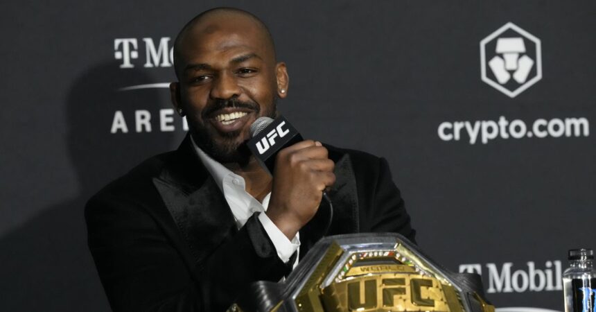 Ufc Announces Jon Jones As The Greatest Of All Time