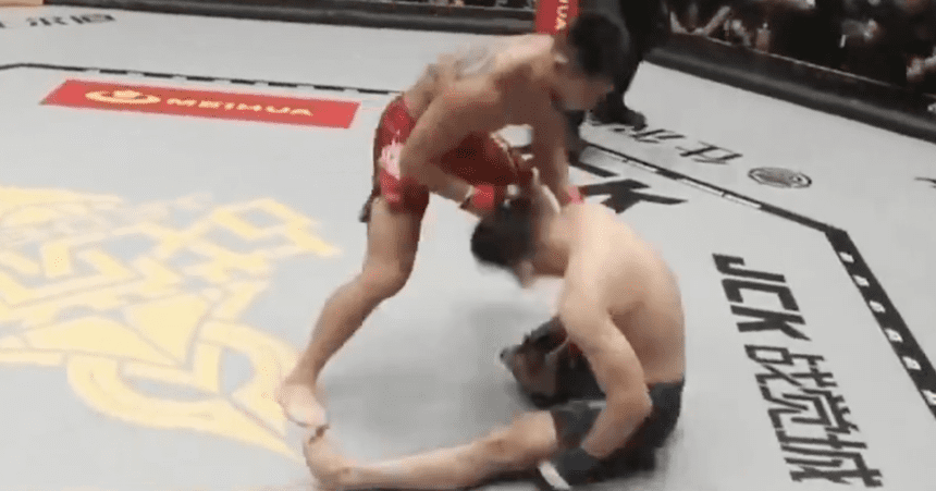 Ufc Prospect Kai Lu Delivers A Brutal Uppercut, Knocking Opponent