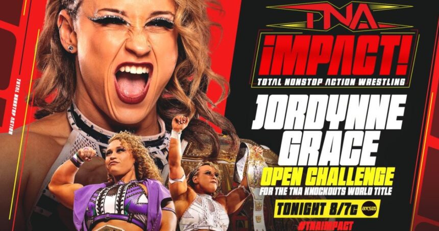 Who Accepted Jordynne Grace's Recent Open Challenge On Tna Impact